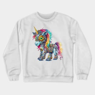 Robot Unicorn Crewneck Sweatshirt